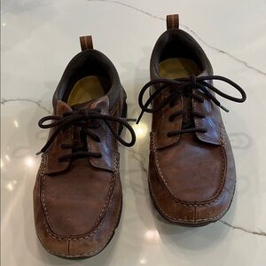 Rockport Men's Brown Lace Up Leather Casual/Loafers Shoes Sz. 8.5